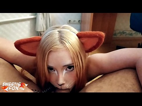 ❤️ Кіцуне ковтає член і кончить в рот ❤️ Просто порно у нас ❌️